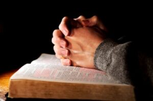 Praying Hands Bible
